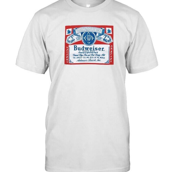 Classic Budweiser T-Shirt Gift For Beer Lovers Classic Budweiser T-Shirt Gift For Beer Lovers