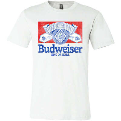 Vintage Budweiser T-Shirt Kings Of Beer For Beer Lovers Vintage Budweiser T-Shirt Kings Of Beer For Beer Lovers