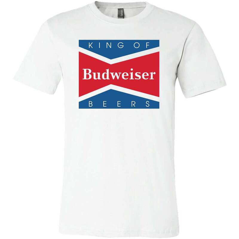 Basic Budweiser T-Shirt King of Beers Best Gift For Beer Lovers Basic Budweiser T-Shirt King of Beers Best Gift For Beer Lovers