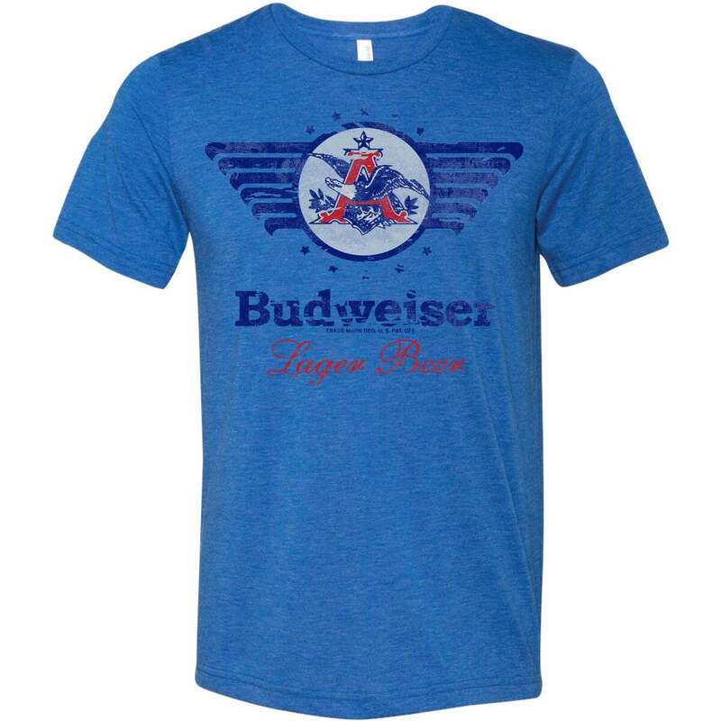 Vintage Budweiser Lager Beer T-Shirt Vintage Budweiser Lager Beer T-Shirt