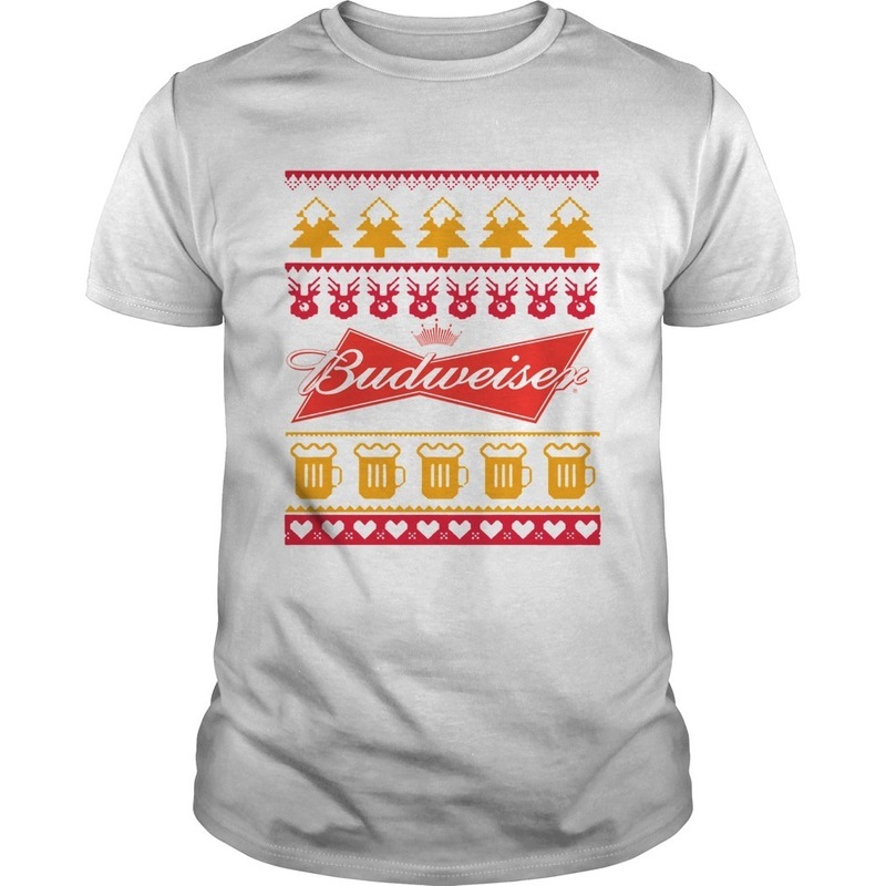 Budweiser Beer T-Shirt Christmas Gift For Beer Lovers Budweiser Beer T-Shirt Christmas Gift For Beer Lovers