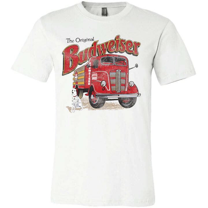 The Original Budweiser T-Shirt Fire Truck The Original Budweiser T-Shirt Fire Truck