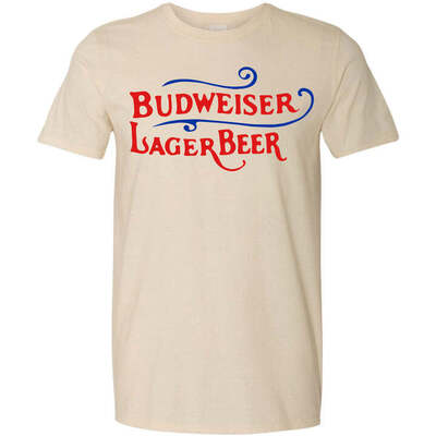 Budweiser Lager Beer T-Shirt For Beer Lovers Budweiser Lager Beer T-Shirt For Beer Lovers