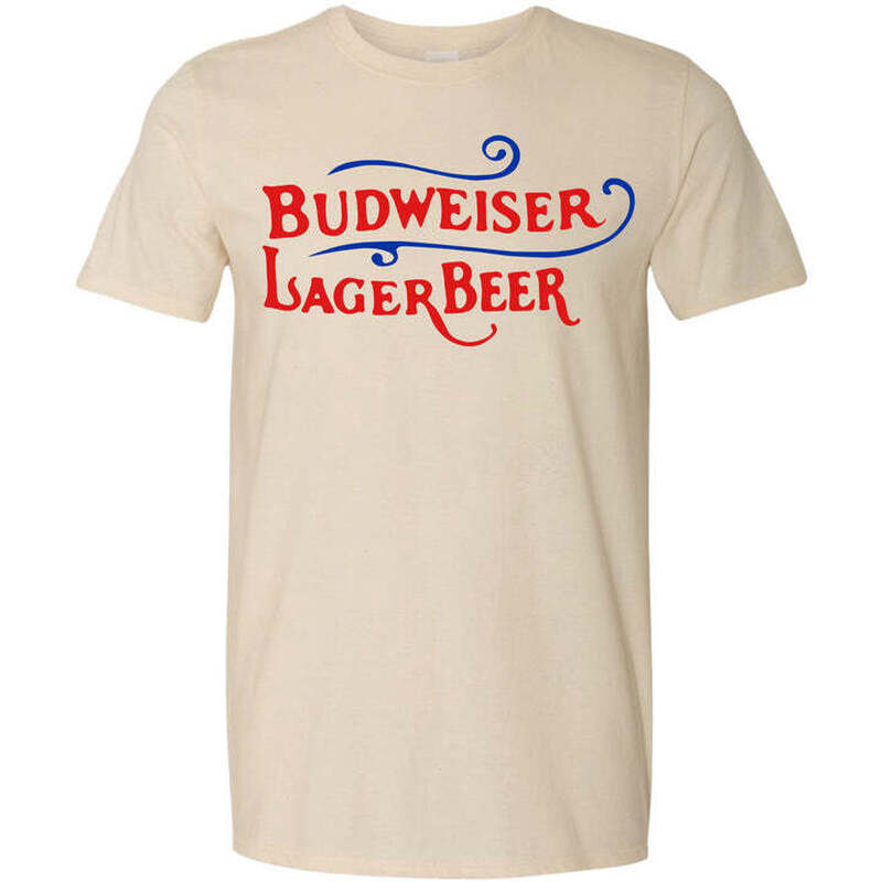Budweiser Lager Beer T-Shirt For Beer Lovers Budweiser Lager Beer T-Shirt For Beer Lovers