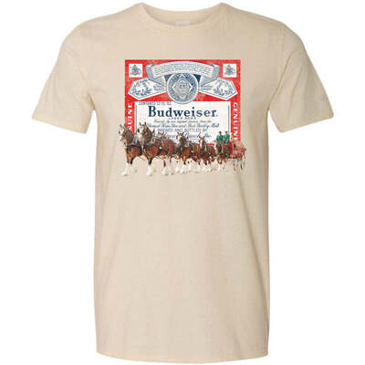 Vintage Budweiser Clydesdales T-Shirt Vintage Budweiser Clydesdales T-Shirt