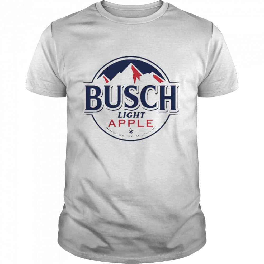 Basic Busch Light Apple T-Shirt For Beer Lovers Basic Busch Light Apple T-Shirt For Beer Lovers