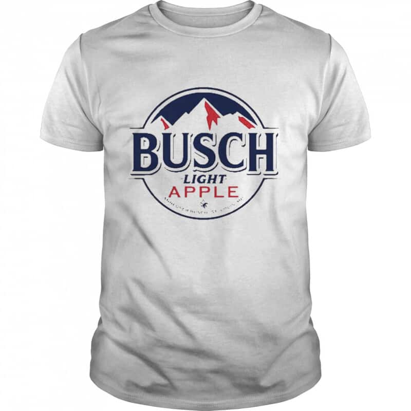 Basic Busch Light Apple T-Shirt For Beer Lovers Basic Busch Light Apple T-Shirt For Beer Lovers