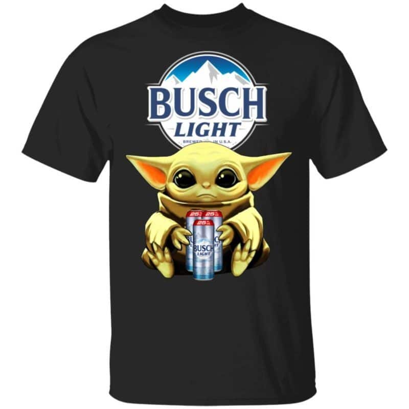 Star Wars Baby Yoda Loves Busch Light T-Shirt Star Wars Baby Yoda Loves Busch Light T-Shirt