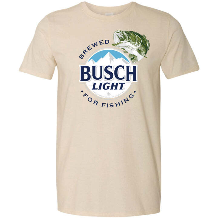 Brewed Busch Light T-Shirt For Fishing Brewed Busch Light T-Shirt For Fishing