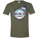 Brewed Busch Light T-Shirt For Fishing Lovers Brewed Busch Light T-Shirt For Fishing Lovers