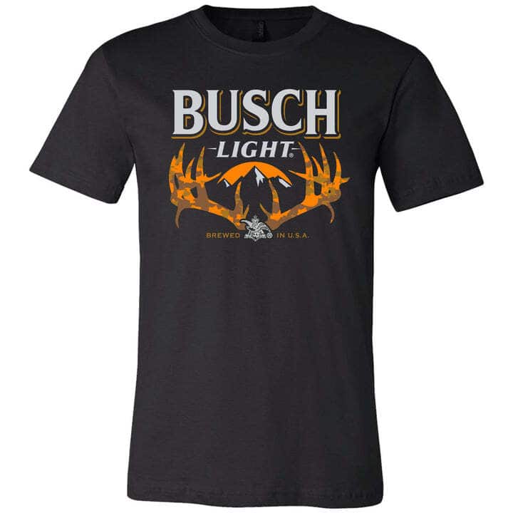 Busch Light T-Shirt Deer Horn Best Gift For Beer Lovers Busch Light T-Shirt Deer Horn Best Gift For Beer Lovers