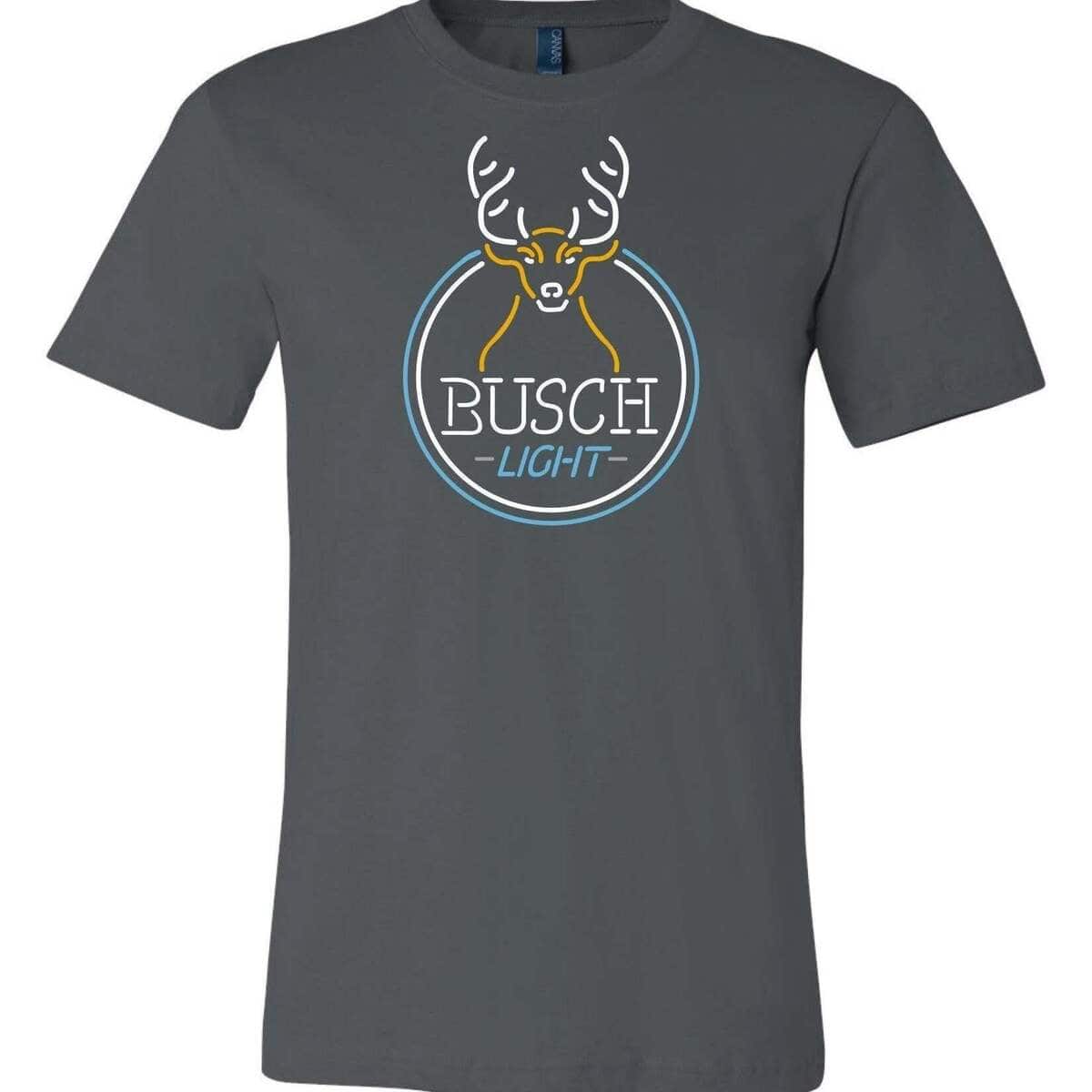 Busch Light T-Shirt Neon Deer Busch Light T-Shirt Neon Deer