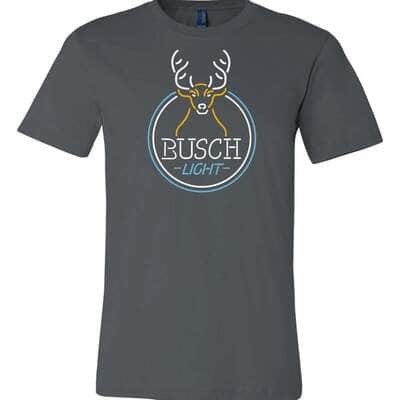 Busch Light T-Shirt Neon Deer Busch Light T-Shirt Neon Deer