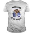 Beer Never Broke My Heart Ultra Coors Light Bud Light T-Shirt Beer Never Broke My Heart Ultra Coors Light Bud Light T-Shirt