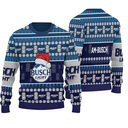 Santa Clause Busch Light Ugly Christmas Sweater Santa Clause Busch Light Ugly Christmas Sweater