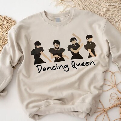 Wednesday Adams Dancing Queen T-Shirt Wednesday Adams Dancing Queen T-Shirt