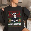 Wednesday Addams Merry Christmas T-Shirt Wednesday Addams Merry Christmas T-Shirt