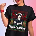 Wednesday Addams Merry Christmas T-Shirt Wednesday Addams Merry Christmas T-Shirt