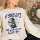 Wednesday Addams Nevermore Academy T-Shirt Wednesday Addams Nevermore Academy T-Shirt