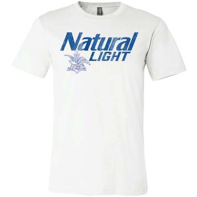 Basic Natural Light T-Shirt Gift For Beer Lovers Basic Natural Light T-Shirt Gift For Beer Lovers
