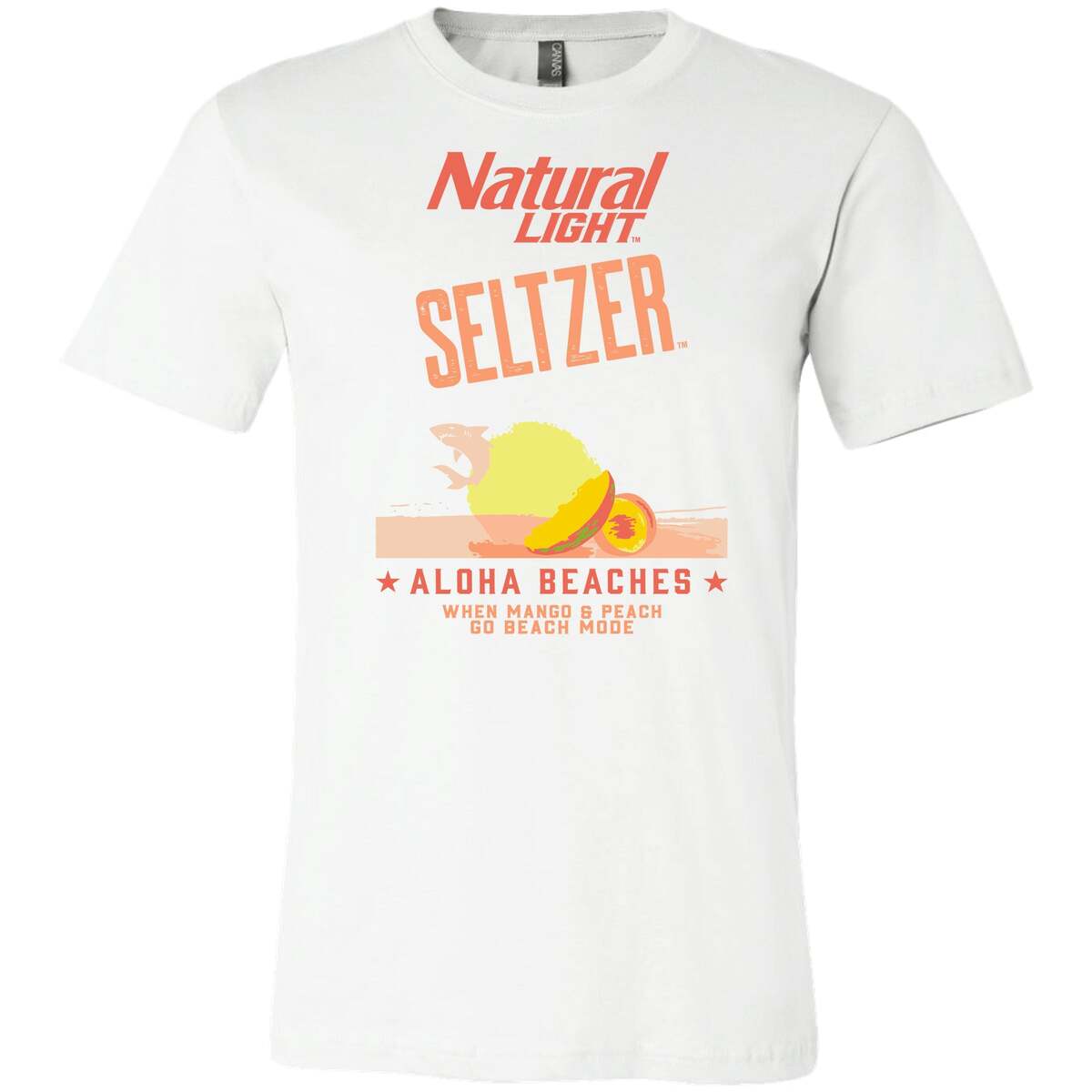 Natural Light Seltzer Aloha Beaches T-Shirt