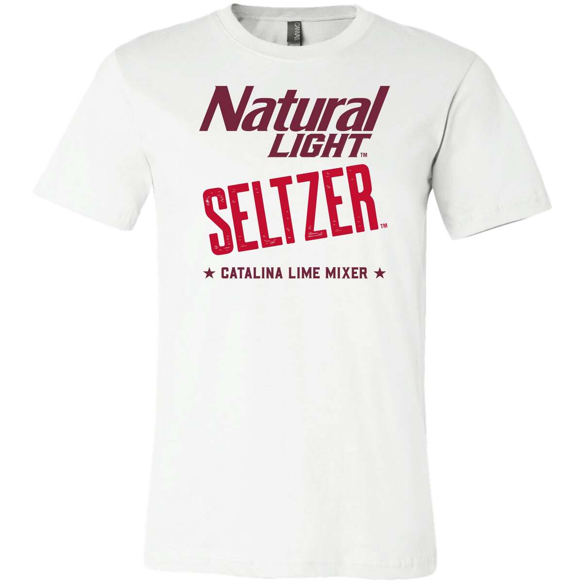 Basic Natural Light Seltzer Catalina Lime Mixer T-Shirt