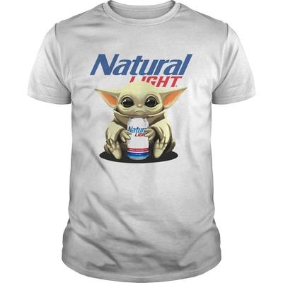 Baby Yoda Star Wars Loves Natural Light T-Shirt Baby Yoda Star Wars Loves Natural Light T-Shirt