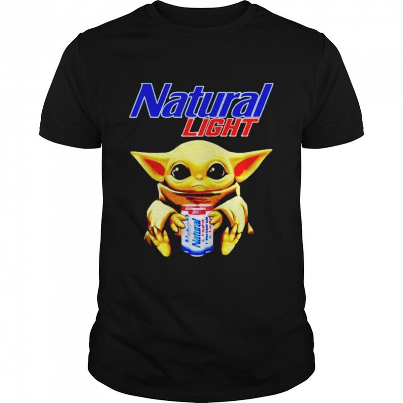 Star Wars Baby Yoda Loves Natural Light Beer T-Shirt Star Wars Baby Yoda Loves Natural Light Beer T-Shirt