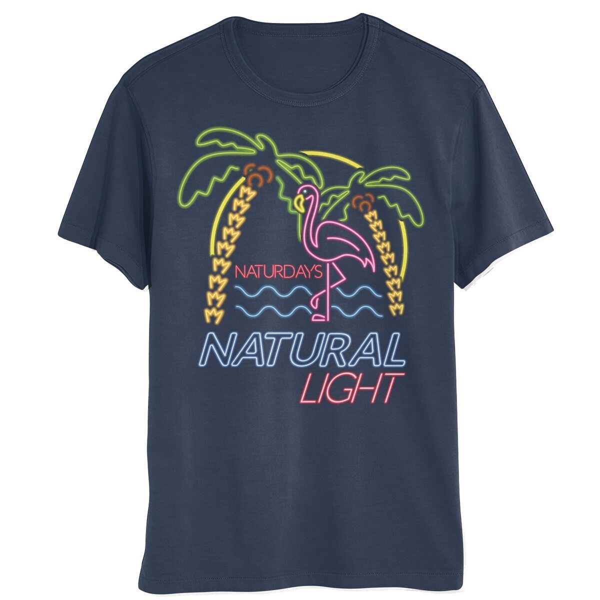 Naturdays Natural Light Beer T-Shirt Naturdays Natural Light Beer T-Shirt