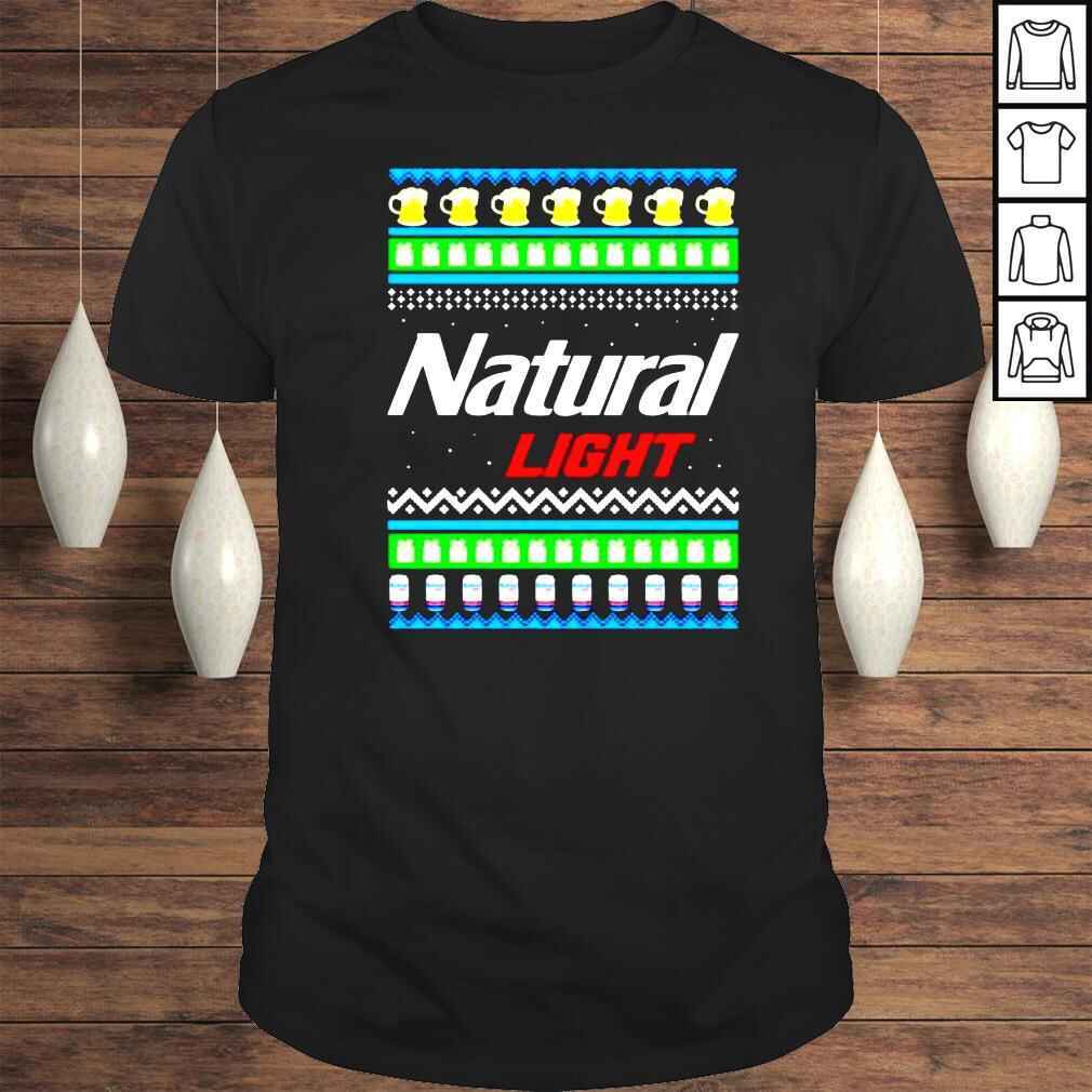 Natural Light T-Shirt Christmas Gift For Beer Lovers