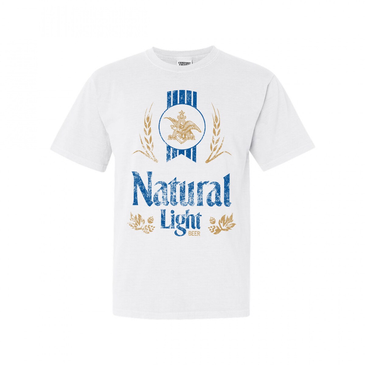 Vintage Natural Light T-Shirt For Beer Lovers