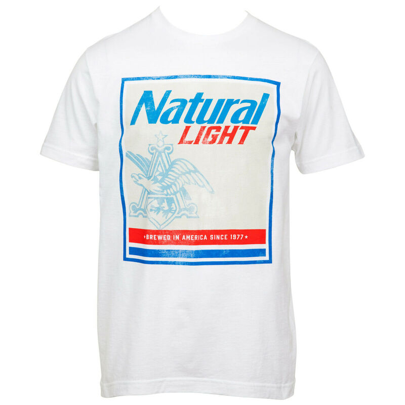 Natural Light T-Shirt Gift For Beer Drinkers