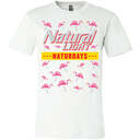 Flamingo Natural Light Naturdays T-Shirt For Beer Lovers Flamingo Natural Light Naturdays T-Shirt For Beer Lovers