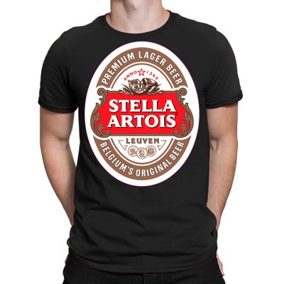 Stella Artois Premium Lager Beer T-Shirt For Beer Lovers Stella Artois Premium Lager Beer T-Shirt For Beer Lovers