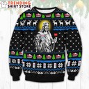 Jesus With Coors Light Ugly Christmas Sweater Jesus With Coors Light Ugly Christmas Sweater