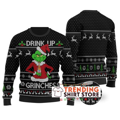 Coors Light Ugly Christmas Sweater Black Funny Drink Up Grinches Coors Light Ugly Christmas Sweater Black Funny Drink Up Grinches