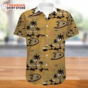 Vintage Anaheim Ducks Hawaiian Shirt Gift For Beach Lovers