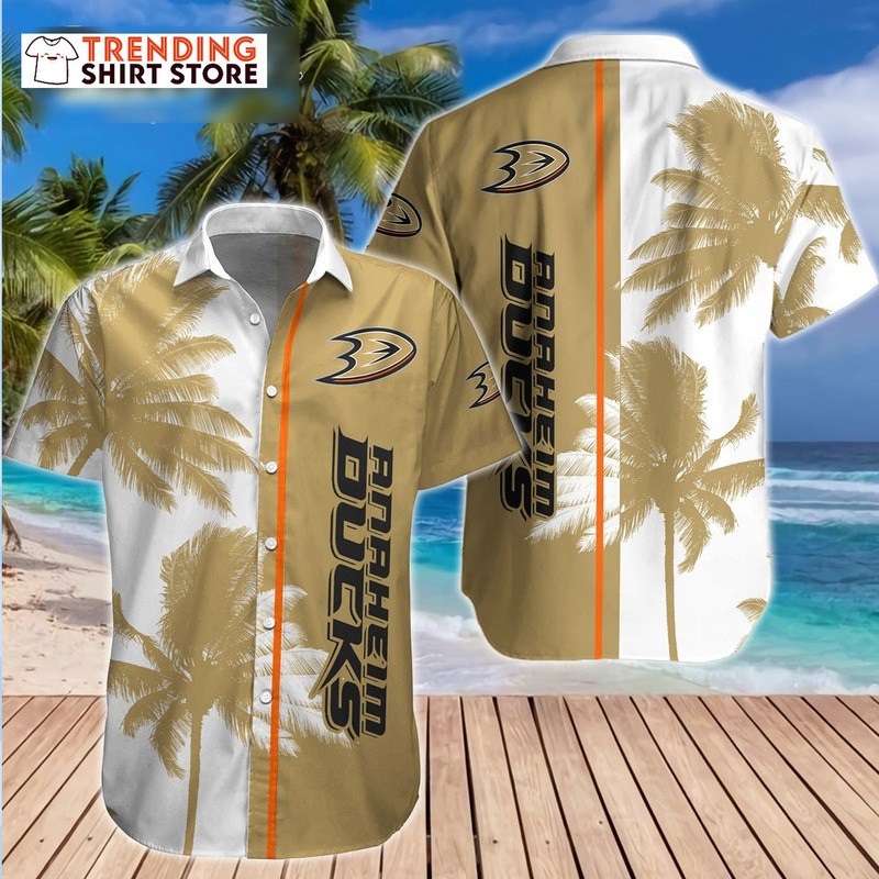 Vintage Anaheim Ducks Hawaiian Shirt Gift For Hockey Fans Vintage Anaheim Ducks Hawaiian Shirt Gift For Hockey Fans