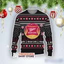 Miller High Life Ugly Christmas Sweater Gift For Beer Lovers