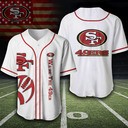 San Francisco 49ers Baseball Jersey We're The 49er San Francisco 49ers Baseball Jersey We're The 49er