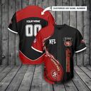 Personalized 49ers Jersey Customize Name & Number Baseball Jersey Personalized 49ers Jersey Customize Name & Number Baseball Jersey