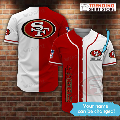 Personalized 49ers Jersey Custom Name Baseball Jersey Personalized 49ers Jersey Custom Name Baseball Jersey