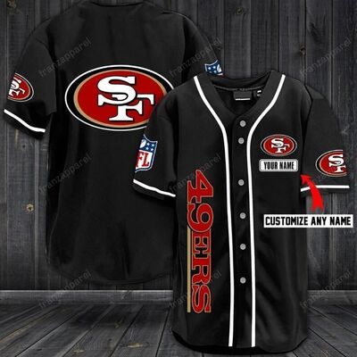 Personalized 49ers Jersey Customized Name Baseball Jersey Personalized 49ers Jersey Customized Name Baseball Jersey