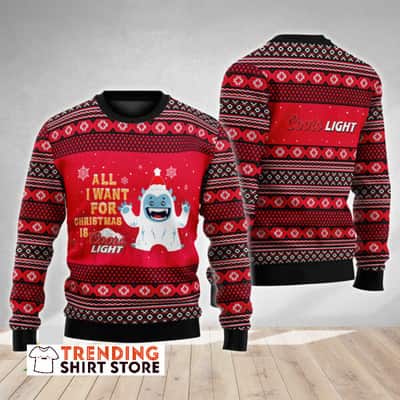 Funny Boho Stripes Coors Light Ugly Christmas Sweater Funny Boho Stripes Coors Light Ugly Christmas Sweater