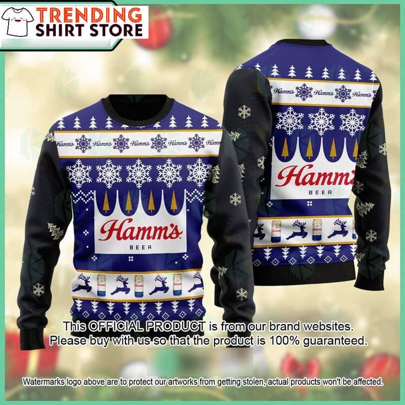 Hamm’s Ugly Christmas Sweater Unusual Gift For Beer Lovers Hamm’s Ugly Christmas Sweater Unusual Gift For Beer Lovers