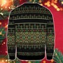 Black Bigfoot Ugly Christmas Sweater Squatching Through The Snow Black Bigfoot Ugly Christmas Sweater Squatching Through The Snow