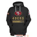 Personalized San Francisco 49ers Salute To Service Custom Name & Number Hoodie Personalized San Francisco 49ers Salute To Service Custom Name & Number Hoodie