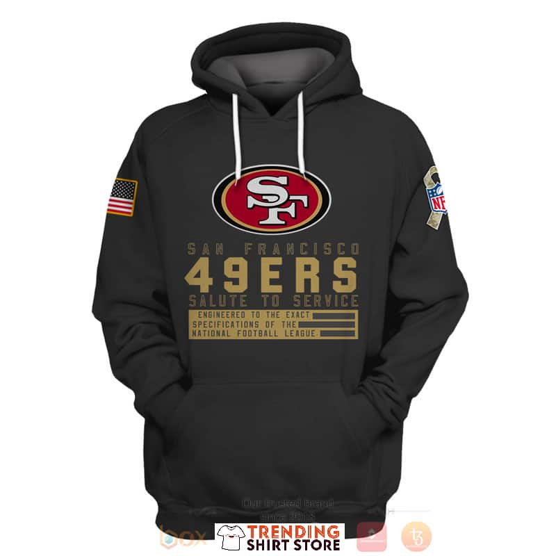 Salute to service 49ers sweatshirt on sale