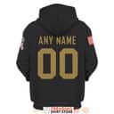 Personalized San Francisco 49ers Salute To Service Custom Name & Number Hoodie