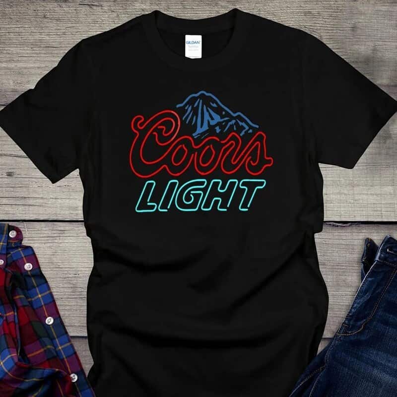 Coors Light T-Shirt Gift For Beer Lovers Coors Light T-Shirt Gift For Beer Lovers
